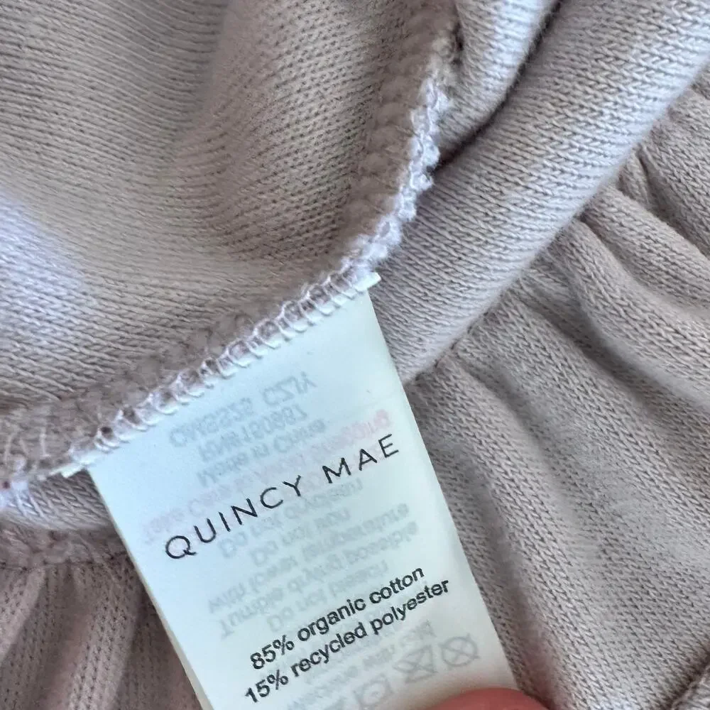 Quincy Mae Daisy Terry Dress + Bloomers - Size 3-6 months
